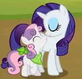 Rarity y Swetty Belle