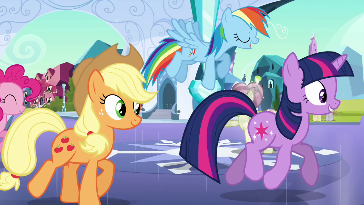 my little pony explore ponyville rainbow dash