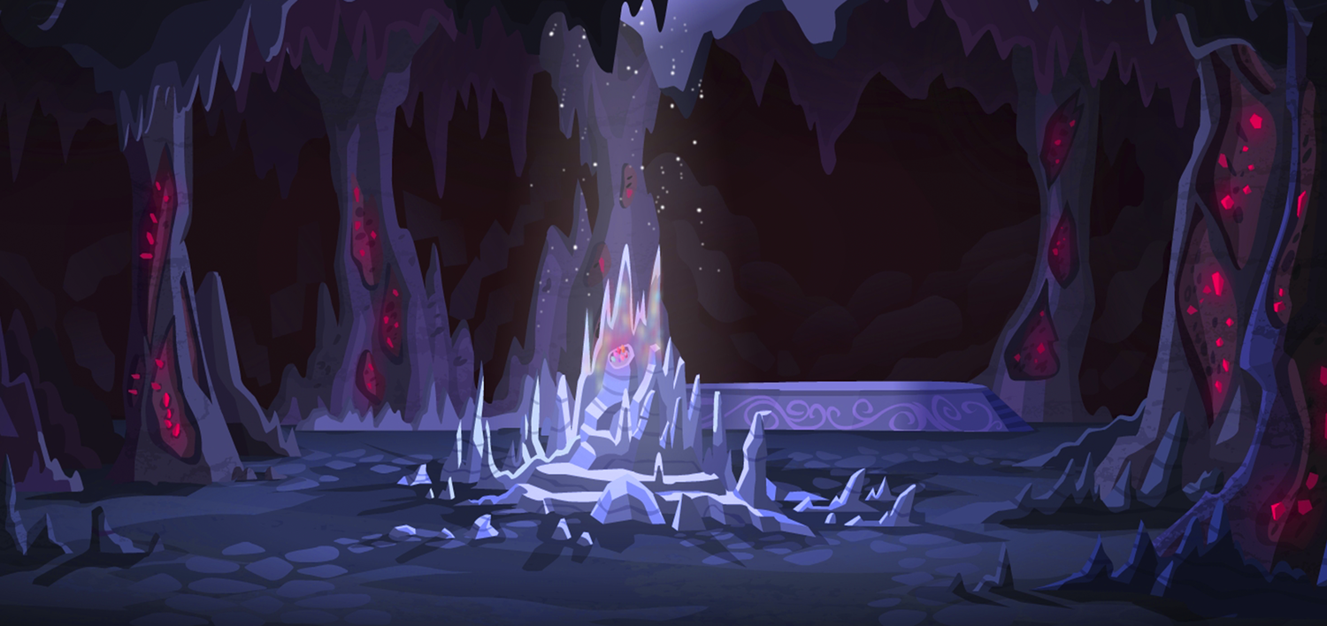 Image - Legend of Everfree - Crystal Cave by Francois Belair and Ross ...