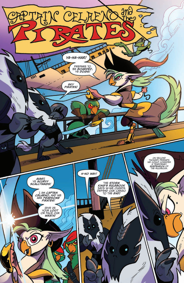 captain celaeno my little pony friendship is magic wiki fandom