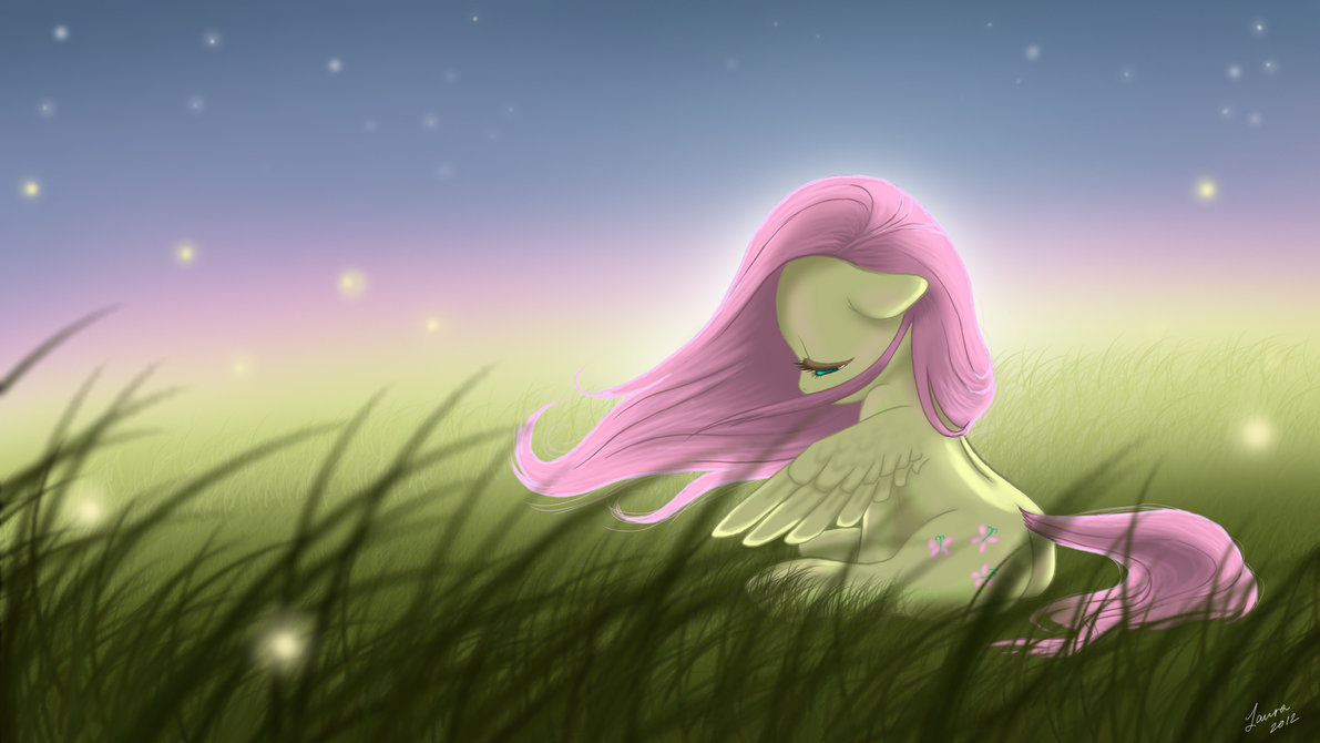 Fluttershy светлячки