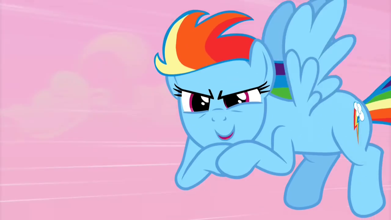 evil rainbow dash