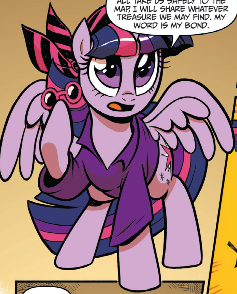 image comic issue 13 pirate twilight png my little pony