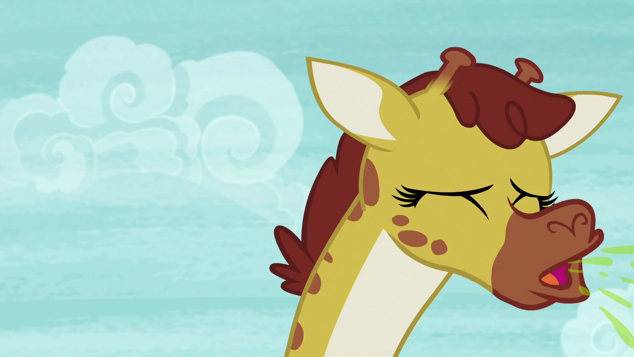 Image Giraffe sneezing S7E5.png My Little Pony Friendship is Magic