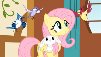 Fluttershy My Little Pony La Magia De La Amistad Wiki Fandom