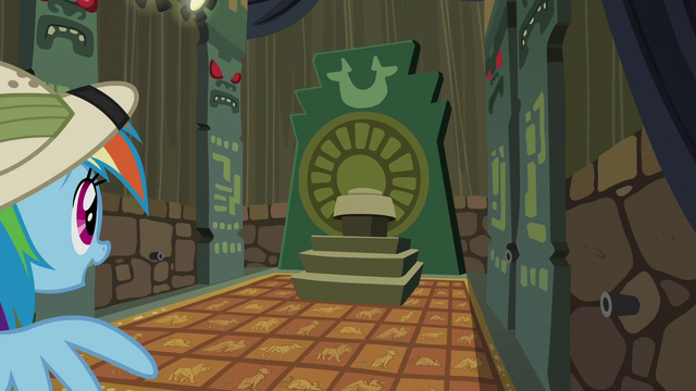 File:Rainbow approaches model of Sapphire Stone temple S6E13.png