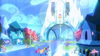 mlp crystal empire castle