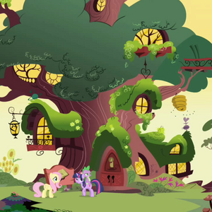 my little pony golden oak library
