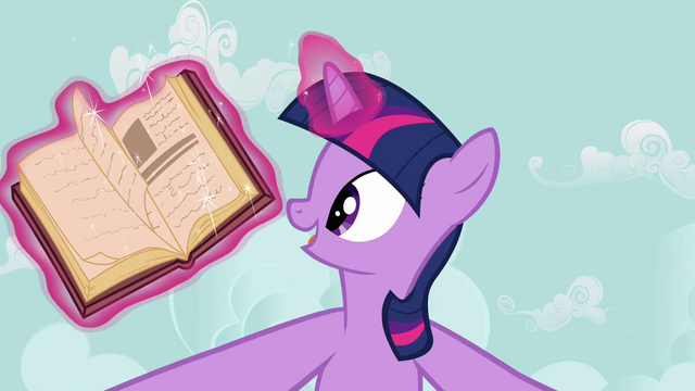 File:Twilight Sparkle opens book S2E17.png