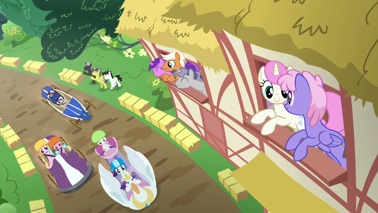 my little pony racing zipline