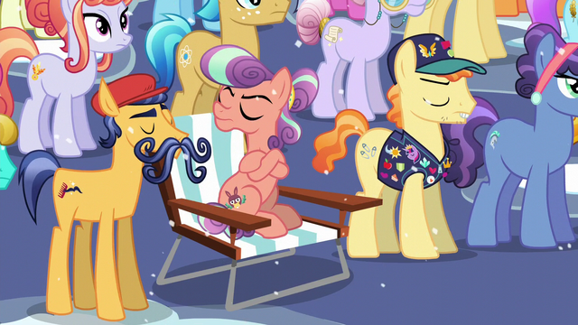 File:Pin Pony and Mustache Crystal Pony nodding S6E2.png