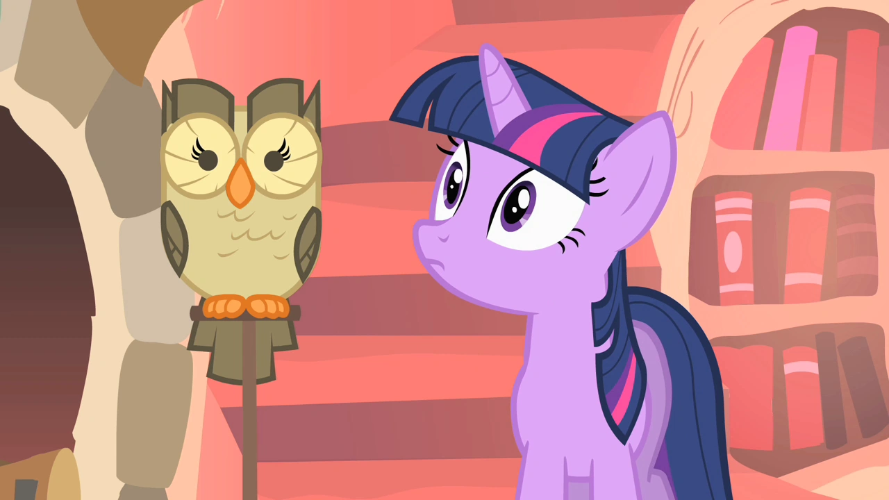 Image Twilight staring intently at Owlowiscious S1E24.png My Little