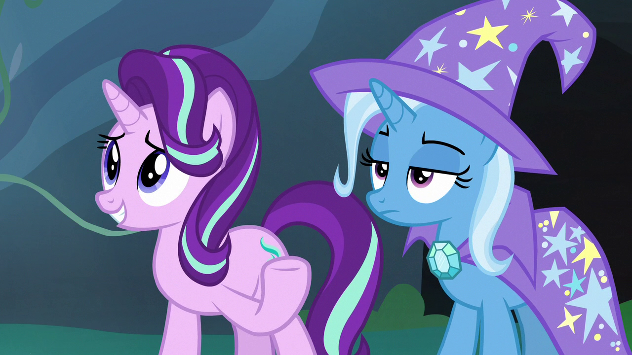 Image Starlight Glimmer and Trixie offer to help Thorax S7E17.png My Little Pony Friendship