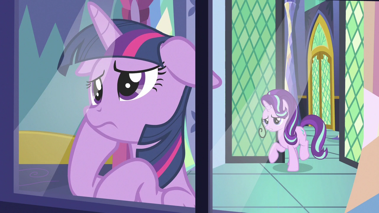 Image - Starlight Glimmer enters Twilight's bedroom S7E14.png | My
