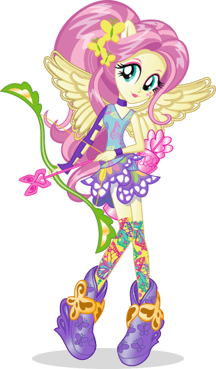 Gambar Mewarnai Fluttershy