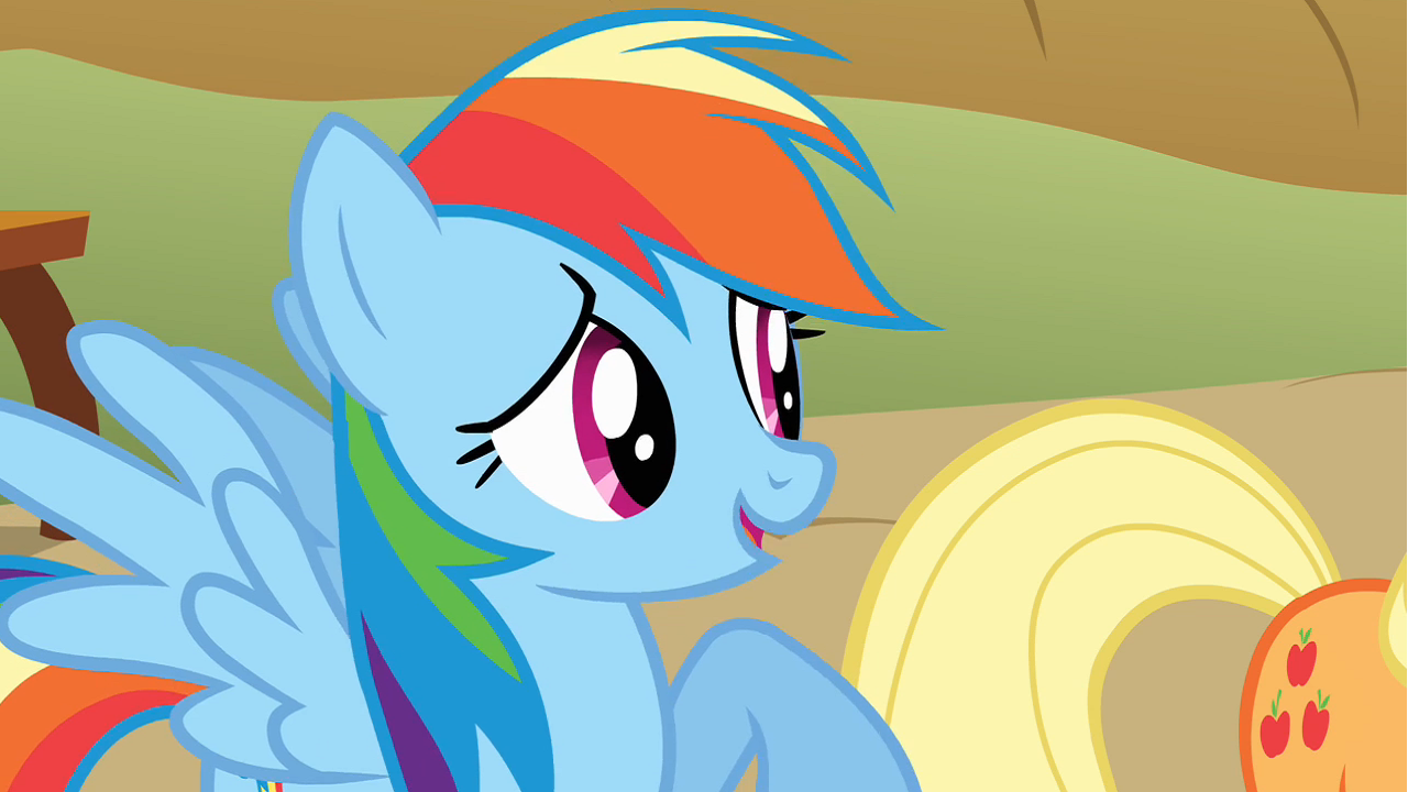 my little pony applejack x rainbow dash