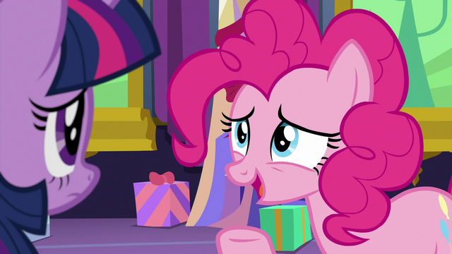 File:Pinkie "wouldn't have made any sense" MLPBGE.png
