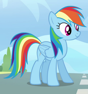 Rainbow Dash My Little Pony La Magia De La Amistad Wiki Fandom