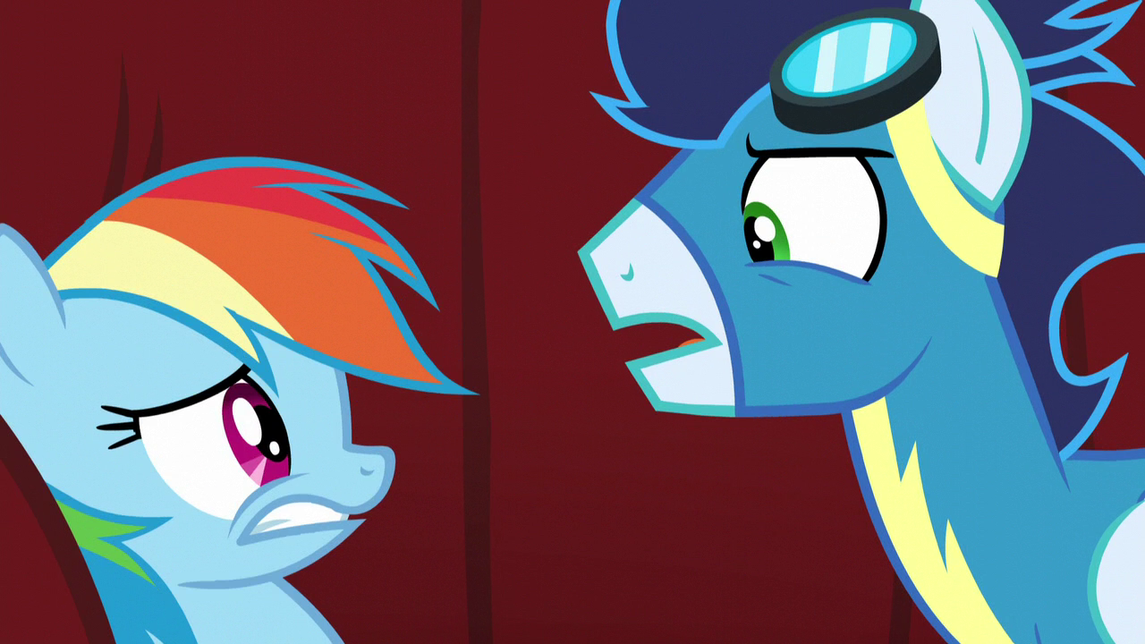 Image Soarin but to ban you from the Wonderbolts Image Soarin but to ban you from the Wonderbolts