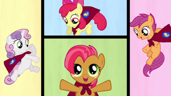 Cutie Mark Crusaders My Little Pony Friendship Is Magic Wiki Fandom