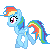 FANMADE Rainbow dash by alittleriddle