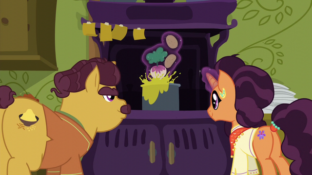 File:Coriander and Saffron cooking together S6E12.png