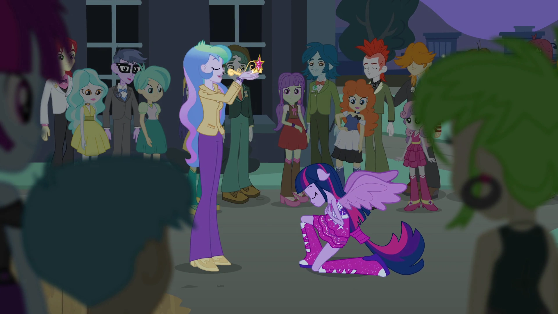 Image - Principal Celestia crowning Twilight EG.png  My 