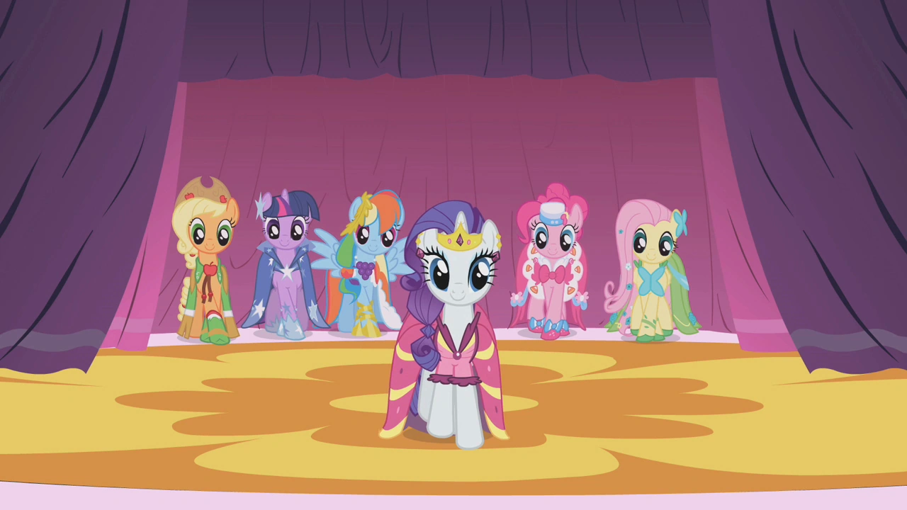 Rarity Freundschaft ist Magie Wiki Raritys Kleider für Modeschau