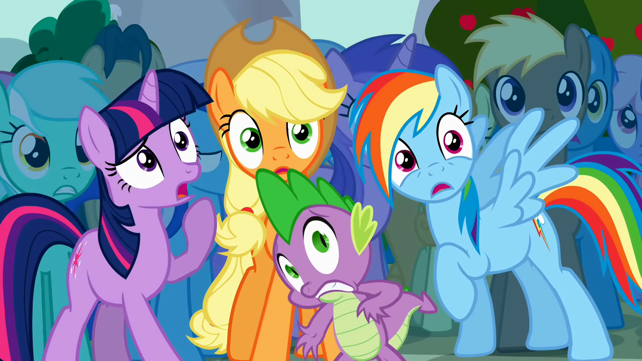 Image - Shocked crowd S1E06.png | My Little Pony Friendship is ...