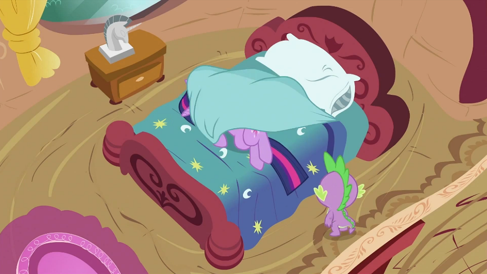 image twilight sparkle covering in blanket s2e03 png my little