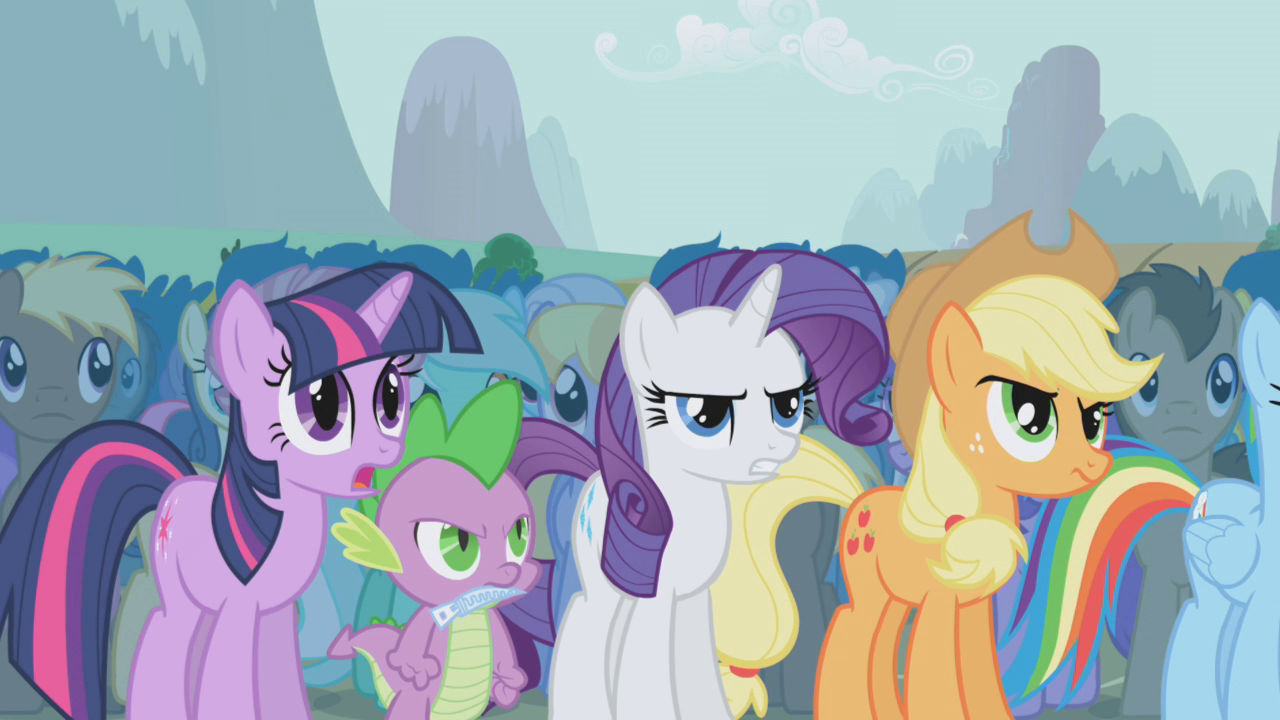 Image - Twilight in the silent crowd S1E06.png | My Little Pony ...