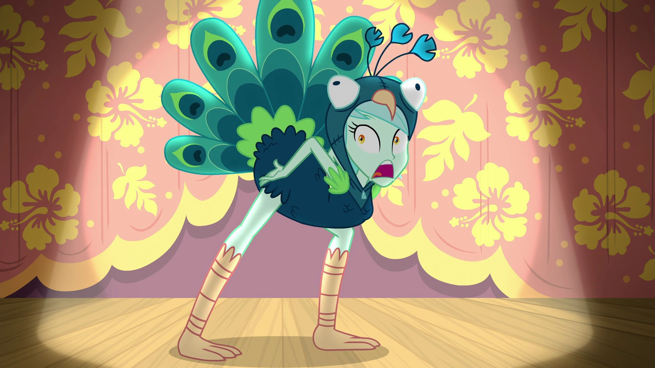 Image Lyra dressed as a peacock EG3.png My Little Pony Friendship