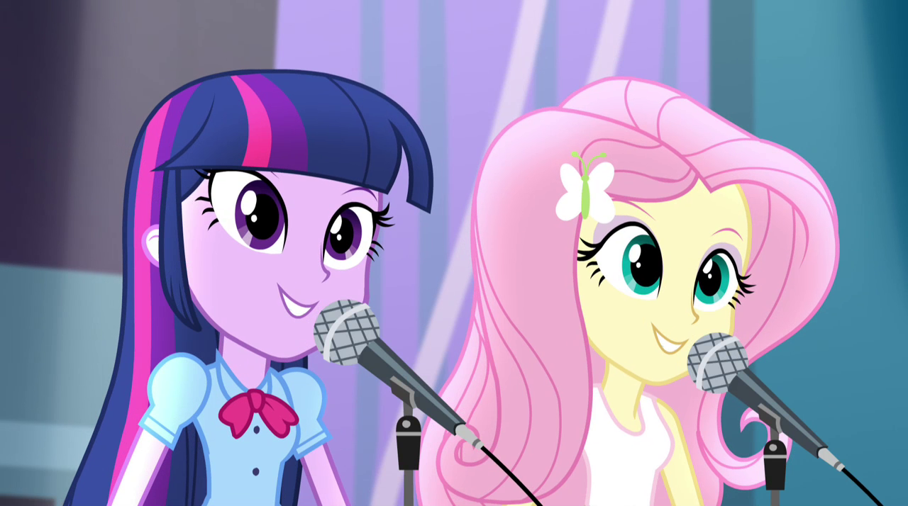 Hasil gambar untuk equestria girls Twilight and fluttershy