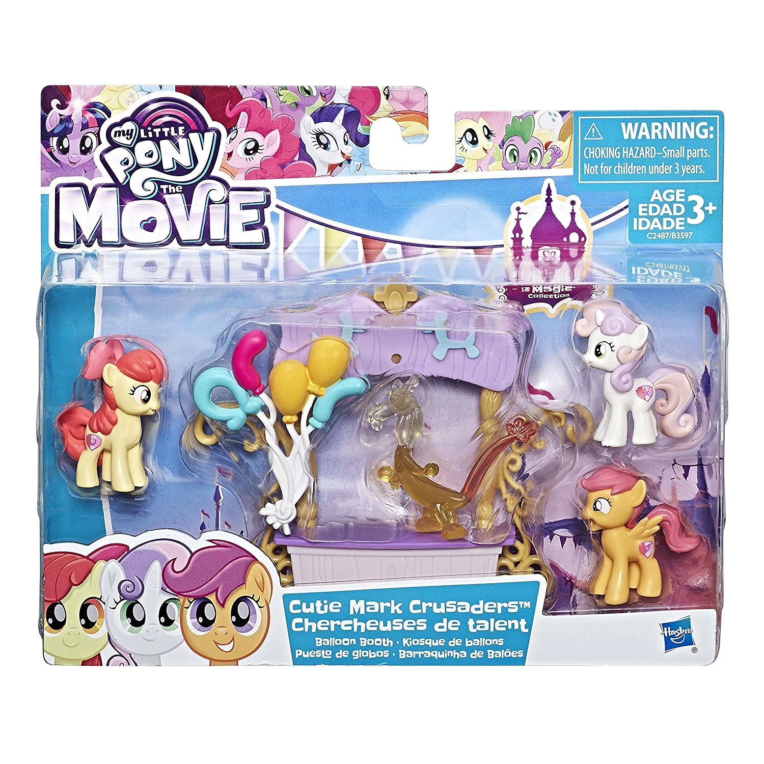 Cutie Mark Crusaders Balloon Booth Figure Set