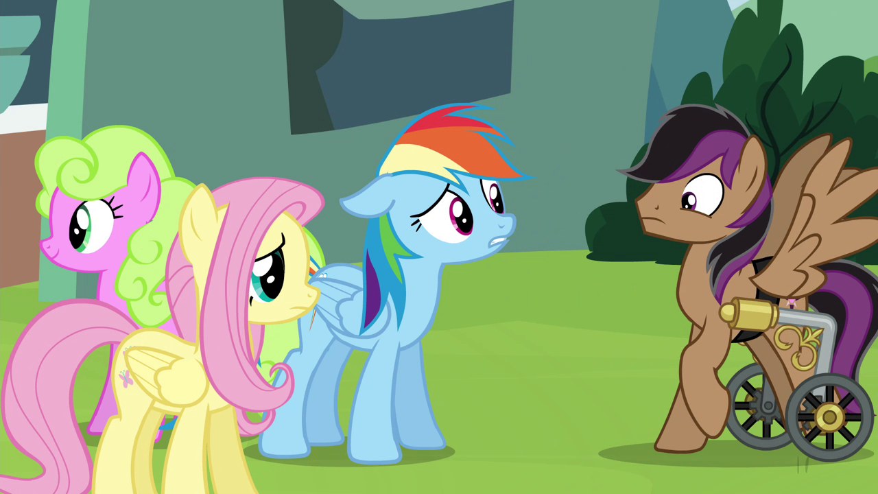 Image Rd And Fluttershy Find Stellar Eclipse S4e22 Png