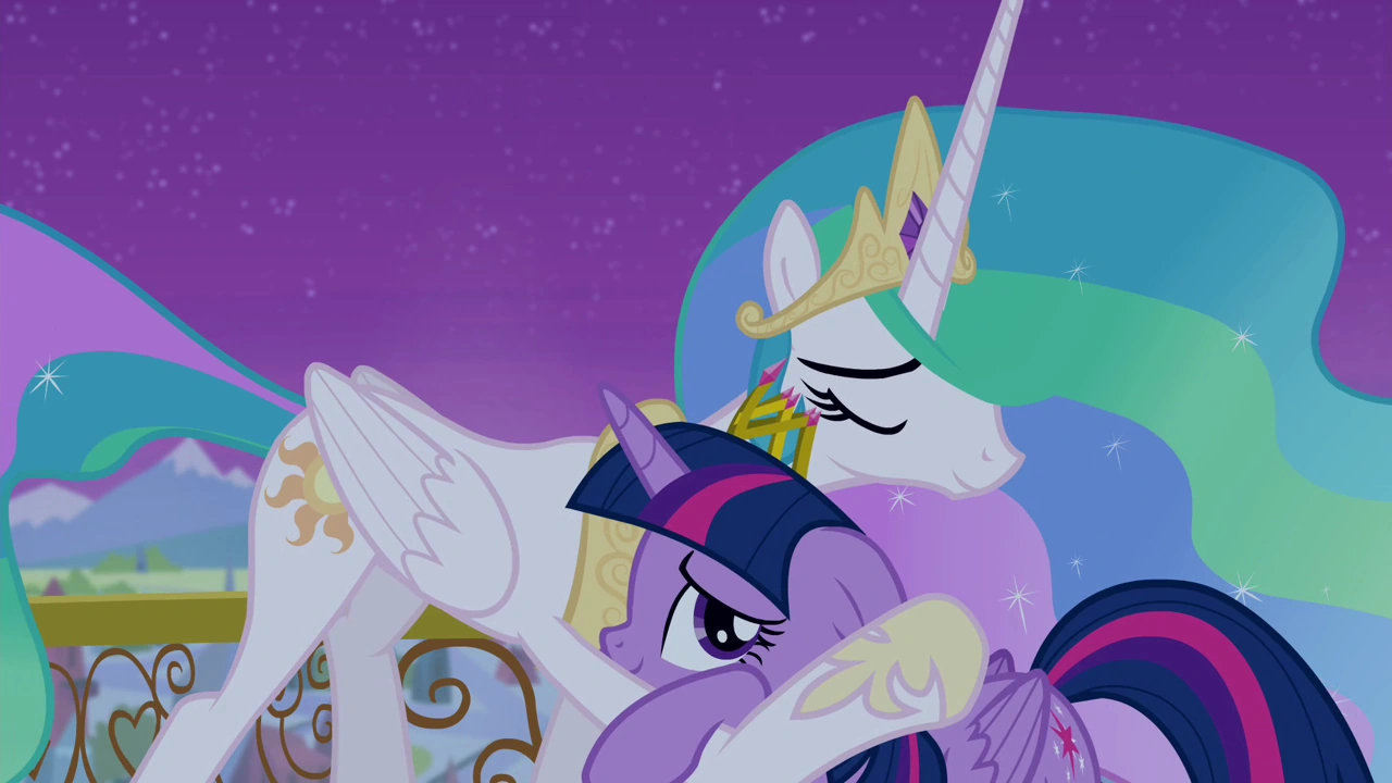 Image - Twilight hugging Princess Celestia S4E25.png | My Little Pony
