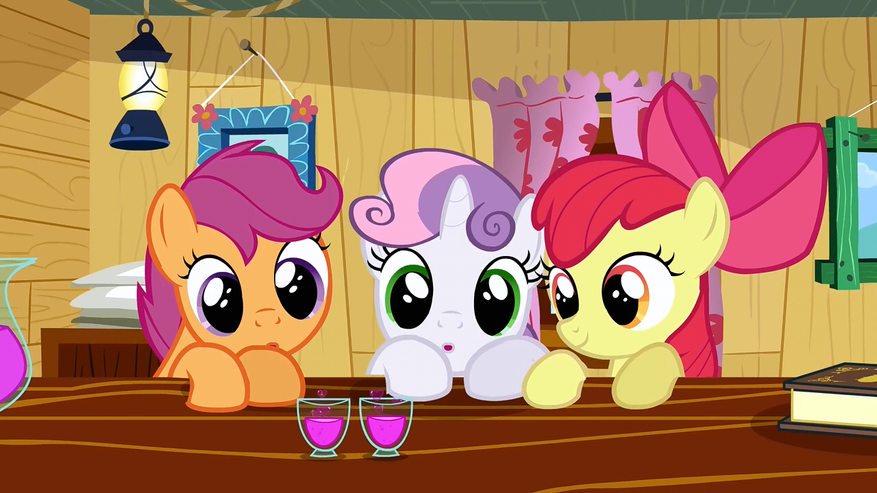 my little pony with potion cutie mark