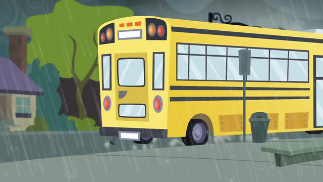 File:School bus pulls away from the bus stop SS6.png