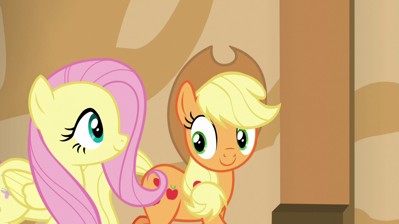 fluttershy and applejack clop fluttershy and applejack clop
