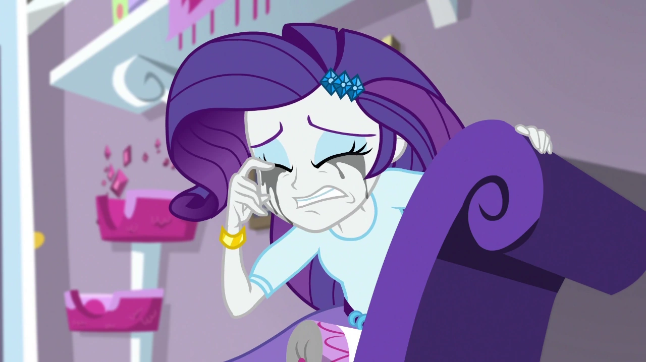 Image Rarity crying and leaking mascara EGS1.png My Little Pony