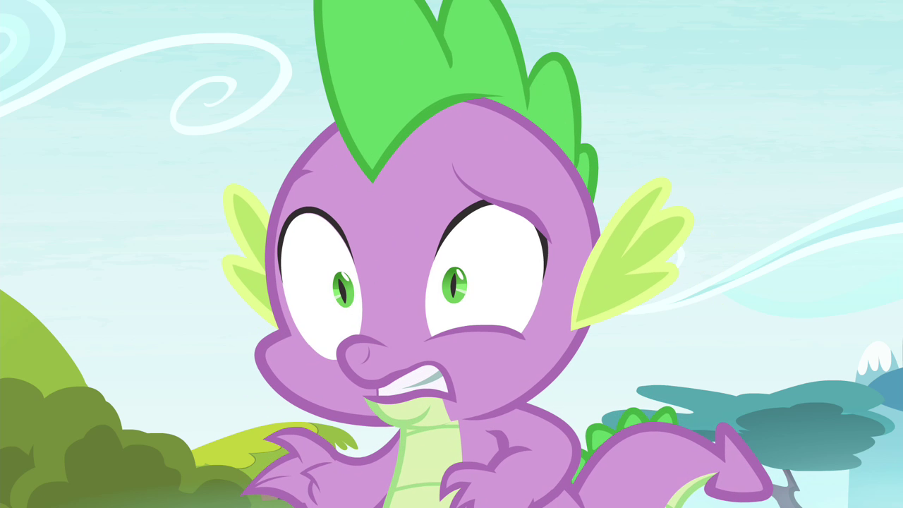 Image - Spike incredibly nervous S4E23.png | My Little Pony Friendship ...