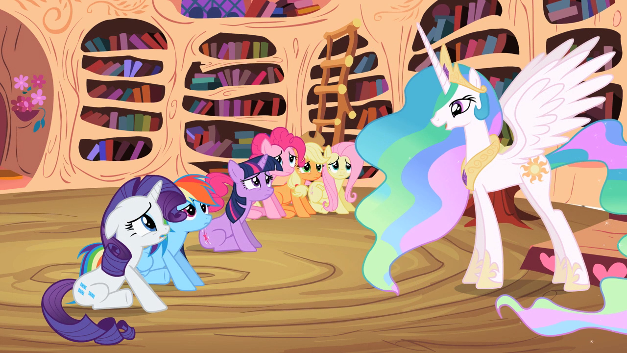 My Little Pony friendship is Magic Lesson Zero Princess Celestia peers