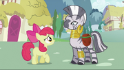 S2E06 Apple Bloom apologizing to Zecora