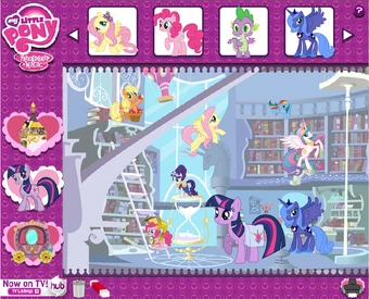 my little pony wedding castle