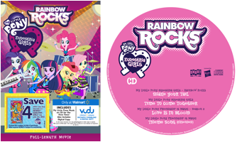 my little pony equestria girls rainbow rocks cd my little pony my little pony flyers