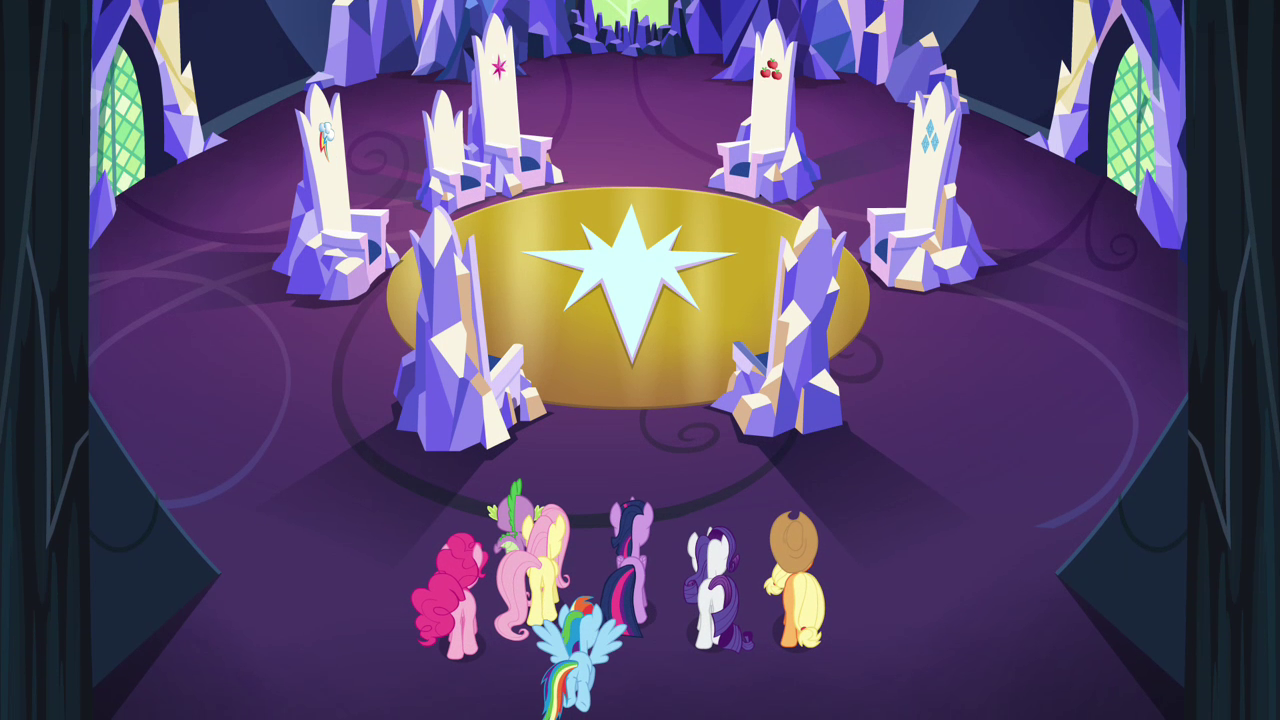 my little pony castle of friendship