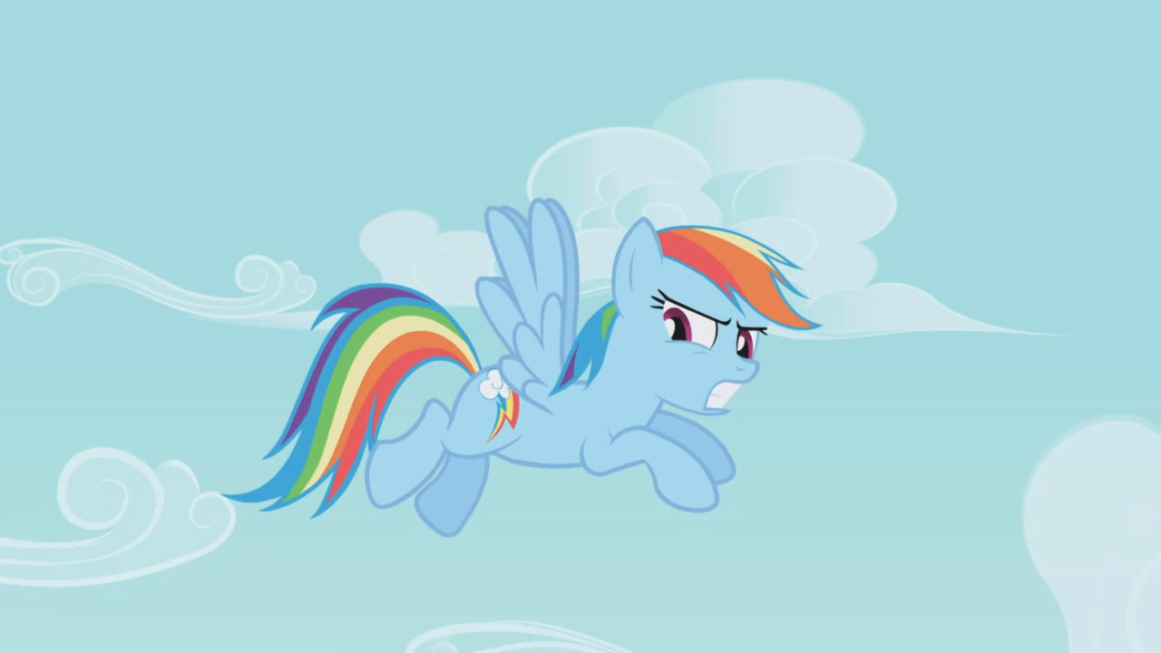 Image - Rainbow Dash angry at Pinkie S01E05.png | My Little Pony ...