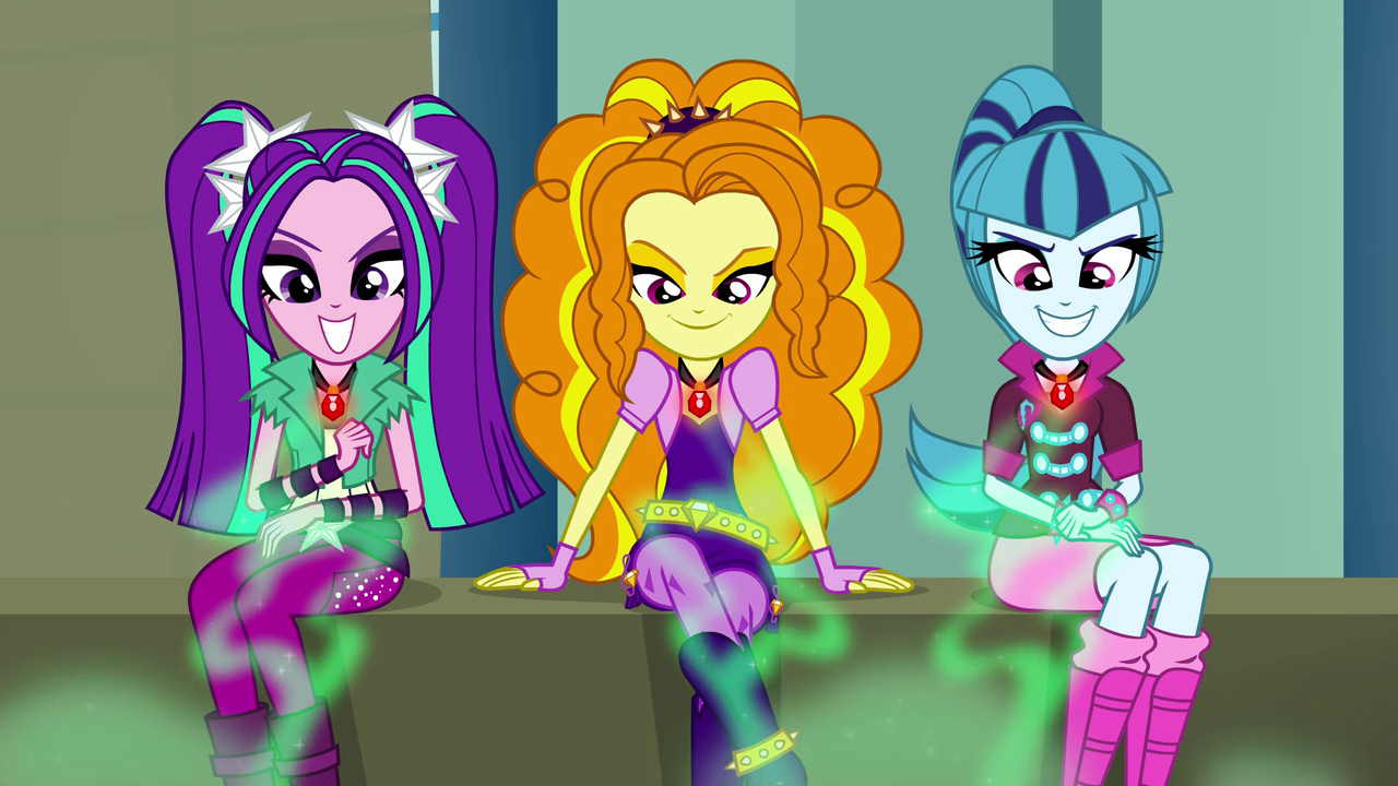 Obraz - Dazzlings Smiling at the Negativity EG2.png 