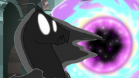 Pony of Shadows starts getting pulled into portal S7E26