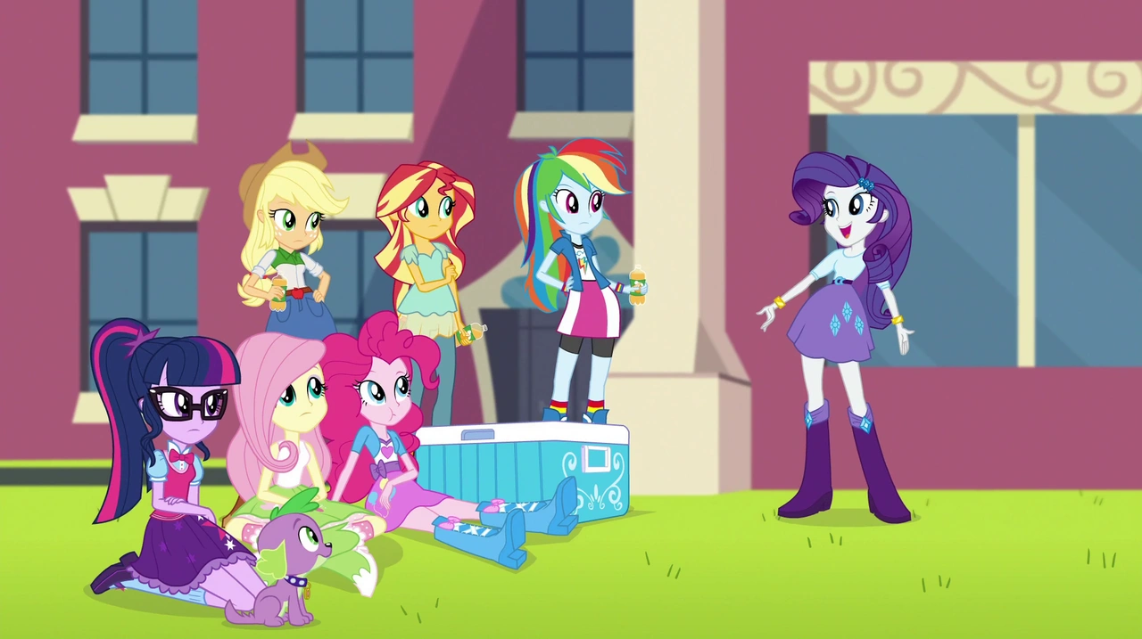 Image result for rarity and her friends